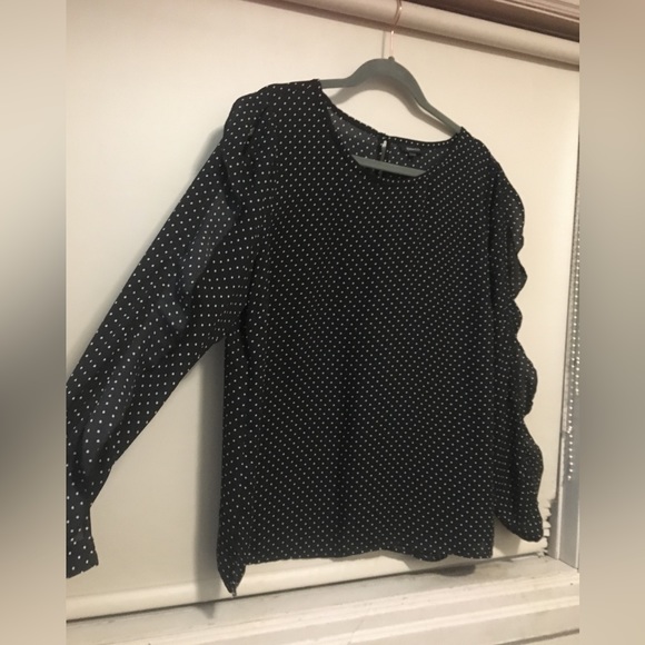 Polkadot Frill Shirt - Picture 1 of 6